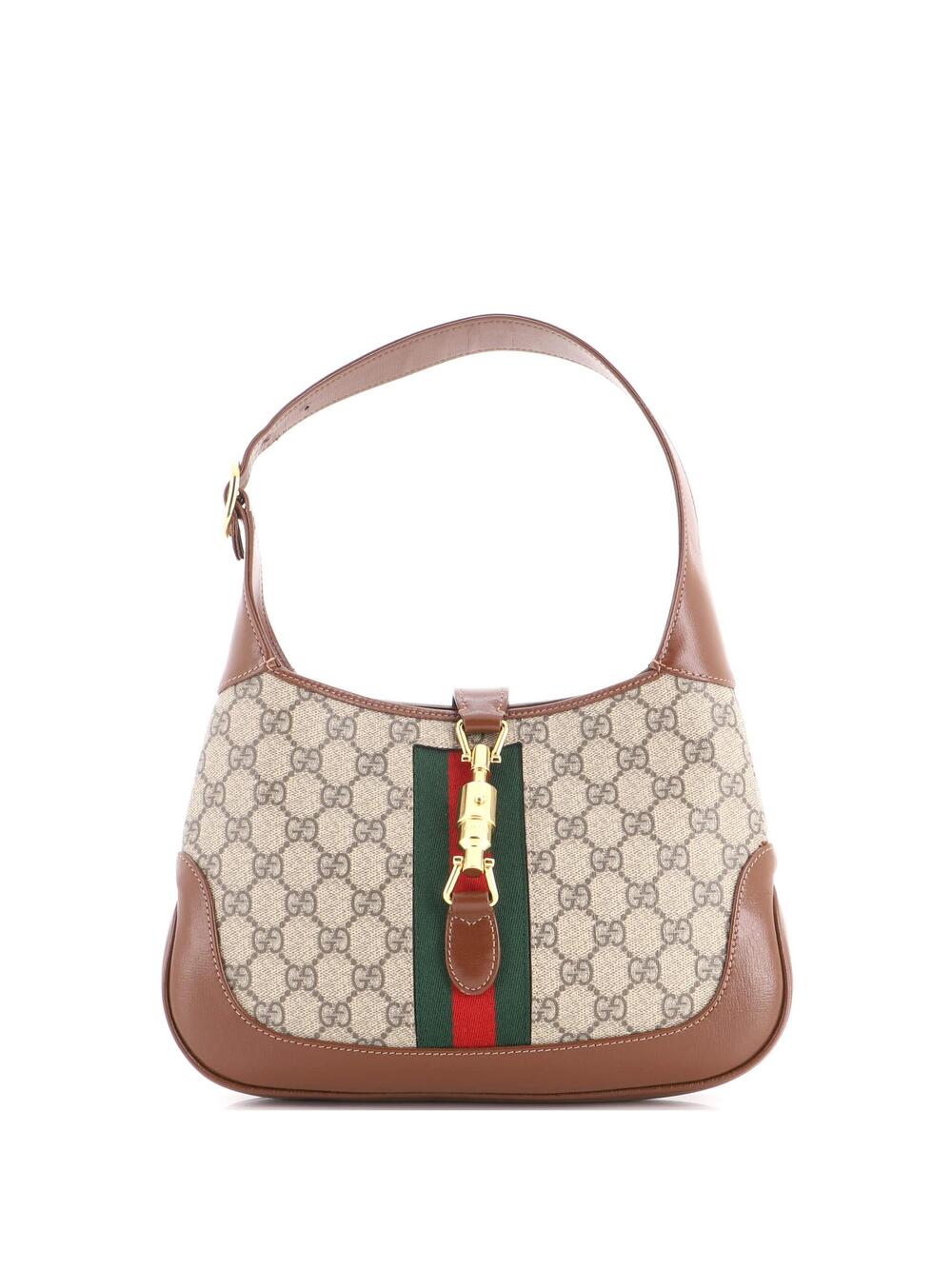 Gucci Jackie Hobo Gg Coated Canvas #348045G22B